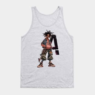 Street Gang Letter A Tank Top